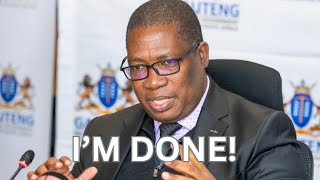 Breaking Panyaza Lesufi Resignation Shocks Ramaphosa amp Whole ANC Members Today [upl. by Alrahs]