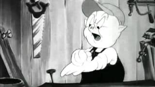 Porky Pig Swearing 1939 [upl. by Neom557]