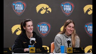 Iowa players postgame after Final Four matchup with UConn [upl. by Bunce296]