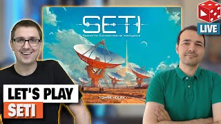 Mitternachts  SETI  Live Lets Play mit Carl inklusive Regelerklärung [upl. by Lyrrehs]