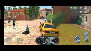 Taxi sim 2022automobile games android taxigames [upl. by Nonnahs687]