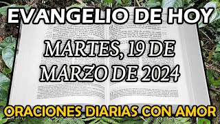 Evangelio de hoy Martes 19 de Marzo de 2024  Solemnidad de San José Esposo de la Virgen María [upl. by Reni]