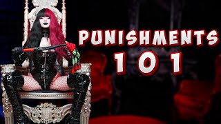 FEMDOM PUNISHMENTS A Domme’s Guide to Discipline [upl. by Nahij]