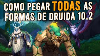 Como pegar TODAS as formas de druida no Patch 102 Guardiões do Sonho [upl. by Krista]