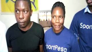 This is the story of Sportpesa Sh221Million Mega Jackpot Millionaire Samuel Abisai [upl. by Iblok]