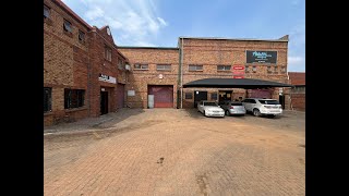 Industrial Property to Rent in Strijdompark Randburg [upl. by Napoleon]