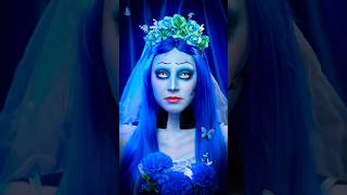 3131 El Cadáver de la Novia 💍💙 corpsebride elcadaverdelanovia maquillajeartístico timburton [upl. by Nirre]