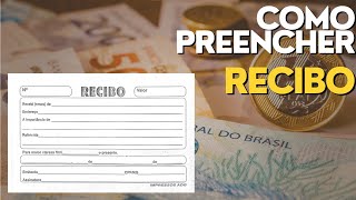 Como Preencher um Recibo [upl. by Yecac]