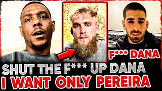 Jamahal Hill Goes Off Dana I PLAN Jake Paul Calls Out Pereira Again  MMA Fight Topuria VS Dana [upl. by Eninahs]