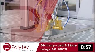 Dichtungs und Schäumanlage DG103TD [upl. by Enilatan545]