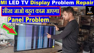 mi led tv display problem  mi led tv horizontal line repair  mi led tv vertical line repair miled [upl. by Raphael]