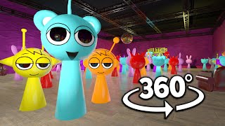 Incredibox Sprunki Nightclub  VR 360° Experience [upl. by Corette]