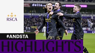 Highlights Cup RSC Anderlecht  Standard de Liège  20232024 [upl. by Einahpetse750]