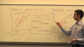 Iterative Methods for Solving Equations pt2 Dr Anthony Yeates [upl. by Bunns]