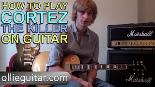 How To Play Cortez The Killer Neil Young On Guitar [upl. by Acima]