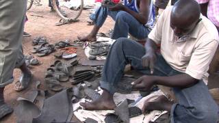 Charles Kabuphi  Tyre Shoes Demonstration [upl. by Xino]