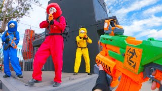 NERF War Among Us In Real Life [upl. by Marabel]