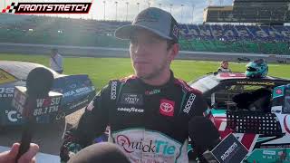 Chandler Smith Talks About PostRace Chat w Cole Custer quotI Understand His Frustrationquot [upl. by Adnahcal668]