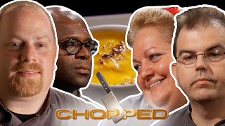 Chopped Oysters Duck Breasts amp Cottage Cheese  Full Episode Recap  S7 E2  Food Network [upl. by Elleahcim]