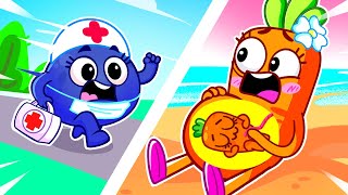 Pregnant Mommy Got A Boo Boo New Sibling Song  More Kids Songs and Nursery Rhymes by VocaVoca🥑 [upl. by Jaquelyn]