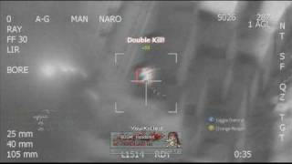 MW2 AC130 vs Chopper Gunner [upl. by Kaenel]