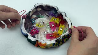 Create an EcoFriendly Small Items Organizer – StepbyStep Sewing Guide [upl. by Ayaet486]