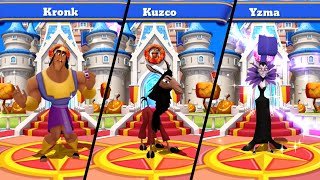 Welcome Screens EMPERORS NEW GROOVE CHARACTERS  Disney Magic Kingdoms [upl. by Atiuqehs]