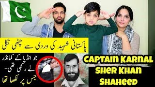 Pak Army NISHAN E HAIDER  Hero story of Captain Karnal Sher Khan Shaheed  Haiders World Reaction [upl. by Allicerp734]