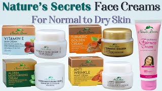 Nature’s Secrets Face Creams For Normal to Dry Skin In Sri Lanka With Price 2021 Glamler [upl. by Saticilef]