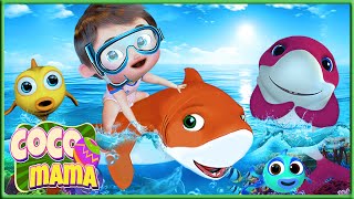 Baby Sharks Ocean Party  Nursery Rhymes amp Kids Songs By Coco Mama Nursery Rhymes [upl. by Ennad]