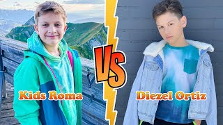 Kids Roma Show VS Diezel Ortiz Transformation 2024 ★ From Baby To Now [upl. by Atilegna]