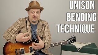 Blues Rock Lead Guitar Lesson  Unison Bends For EPIC Sounds [upl. by Sybil]