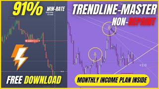 Trendline Master Indicator MT4  90 Free Download  Super Traders Hub [upl. by Nevada]