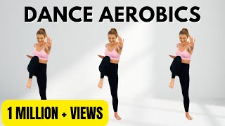 🎶30 Min DANCE AEROBICS WORKOUT🎶FAT BURNING CARDIO AEROBICS🎶ALL STANDING🎶NO JUMPING🎶 [upl. by Ondine]