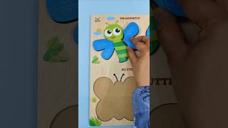 Dragonfly Puzzle  DDD Dragonfly Bug Song kidslearning toddlers shorts [upl. by Ardnaiek]