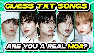 GUESS ALL TXT SONGS  MOA WHAT ERA  KPOP QUIZ 2024 [upl. by Hollie]