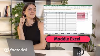 Modèle Excel  Calcul des heures supplémentaires jours fériés et congés [upl. by Garling]