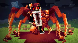 Gaining Infected Powers in Minecraft [upl. by Aihsenrad]