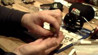 How To Change bearings in Abu Garcia reel [upl. by Kaden]