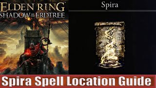 Spiral Incantation Location Guide Elden Ring Shadow of the Erdtree [upl. by Assela561]