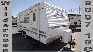 2007 Wilderness 18CK travel Trailer [upl. by Ssecnirp324]