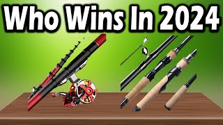 TOP 5 Best Fishing Rods In 2024 [upl. by Schechter15]