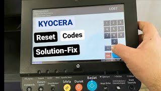 ALL KYOCERA RESET CODE Settings and Admin Consol Solution Fix Taskalfa 4012 4002 1120 2735 306 3040 [upl. by Ahcsim]