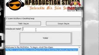 Pk2 Tools İle Unique Map Yapımı [upl. by Auqinahc]