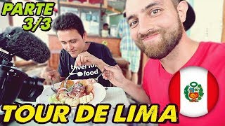 TOUR DE LIMA con EL MEJOR YOUTUBER 1 MARK WIENS  Parte 3  3 COMIDA PERUANA [upl. by Assetan52]