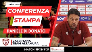 CONFERENZA STAMPA 12  Casertana VS Team Altamura [upl. by Janerich]