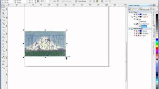 CorelDraw x5 Tutorial  Power Clipping [upl. by Placidia]