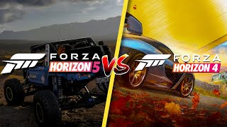 Forza Horizon 4 vs Forza Horizon 5  Which one to Play [upl. by Kimber]