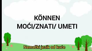 â—Ź Lekcija 80 â—Ź MODALNI GLAGOL KĂ–NNEN [upl. by Herzel]