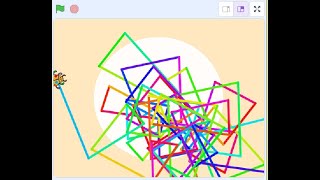 Drawing shapes and patterns in Scratch [upl. by Osithe672]